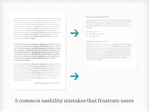5 common usability mistakes that frustrate users